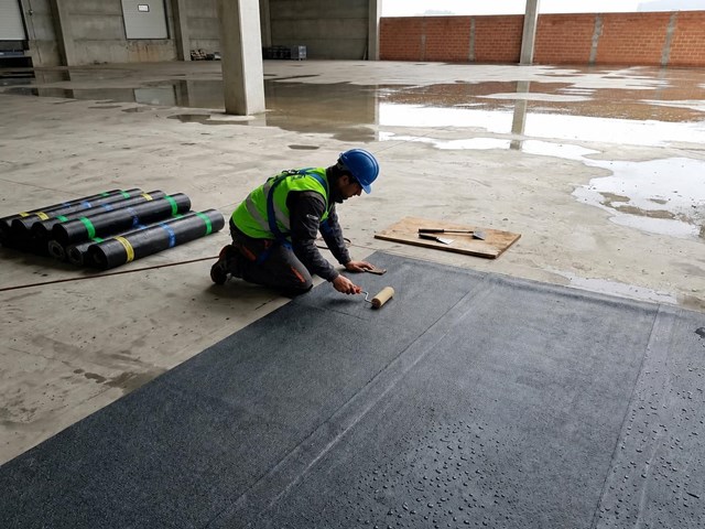Láminas sintéticas y EPDM para impermeabilizar soleras industriales  en Pontevedra